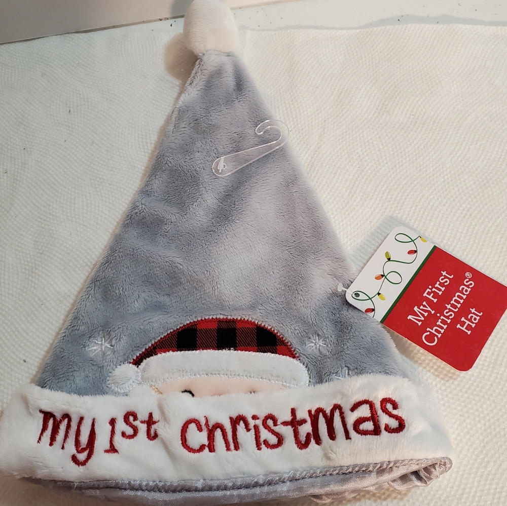 DanDee My First Christmas Hat Plush Christmas Holiday NWT